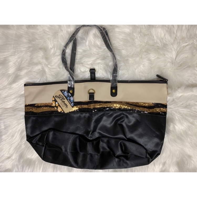 Nwt Sally Beauty Supply Large Black Tote Bag